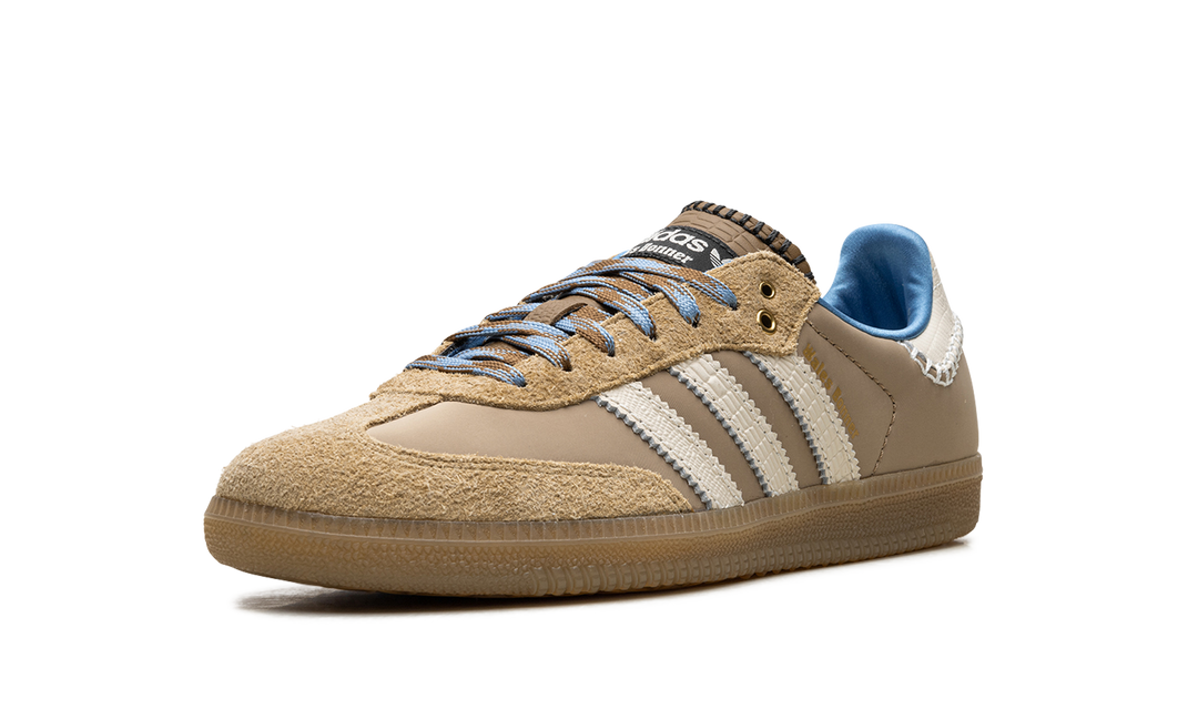 ADIDAS SAMBA NYLON X WALES BONNER DESERT WHITE — Stock 