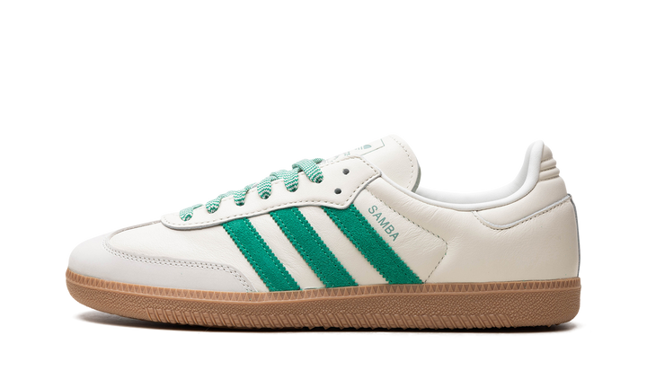 ADIDAS SAMBA OFF WHITE COURT GREEN WOMENS