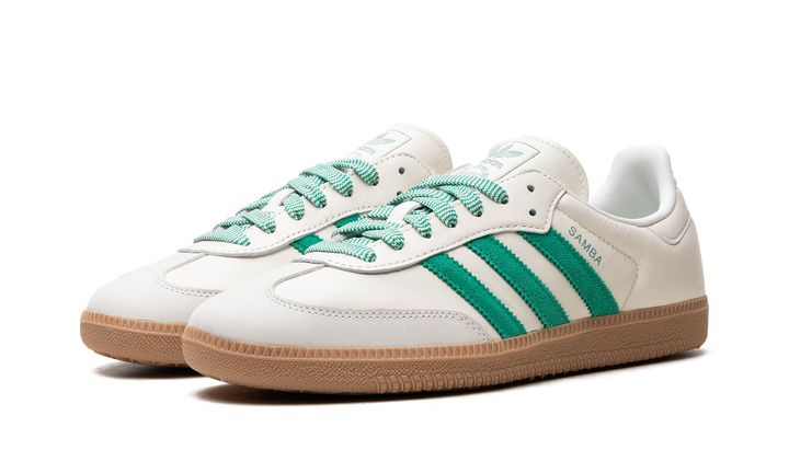 ADIDAS SAMBA OFF WHITE COURT GREEN WOMENS