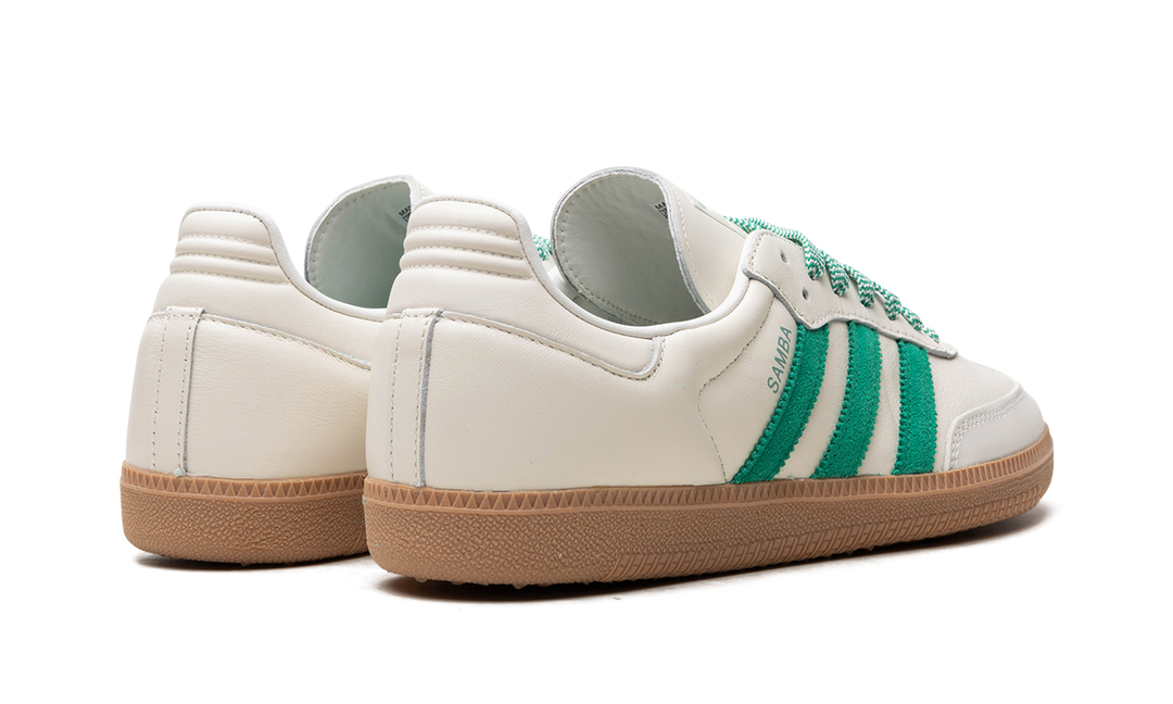 ADIDAS SAMBA OFF WHITE COURT GREEN WOMENS