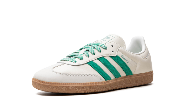 ADIDAS SAMBA OFF WHITE COURT GREEN WOMENS