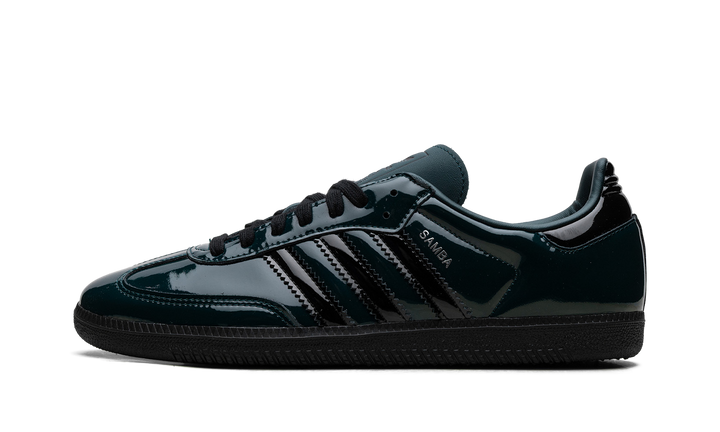 ADIDAS SAMBA OG AURORA IVY BLACK PATENT WOMENS
