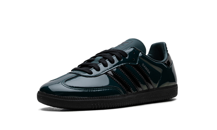 ADIDAS SAMBA OG AURORA IVY BLACK PATENT WOMENS