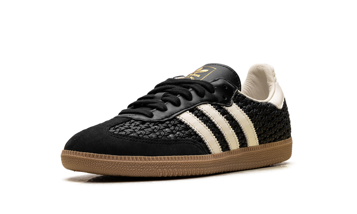 ADIDAS SAMBA OG BASKETWEAVE BLACK CREAM WHITE (WOMEN&