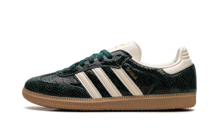 ADIDAS SAMBA OG BLACK CREAM WHITE COLLEGIATE GREEN