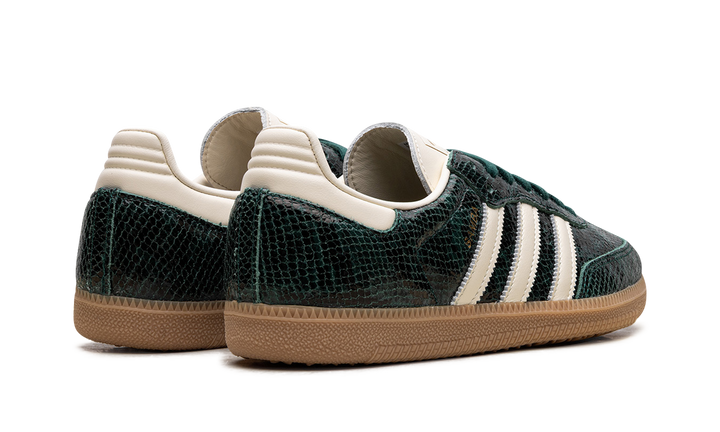 ADIDAS SAMBA OG BLACK CREAM WHITE COLLEGIATE GREEN