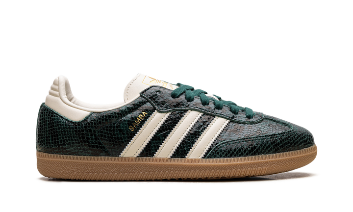 ADIDAS SAMBA OG BLACK CREAM WHITE COLLEGIATE GREEN