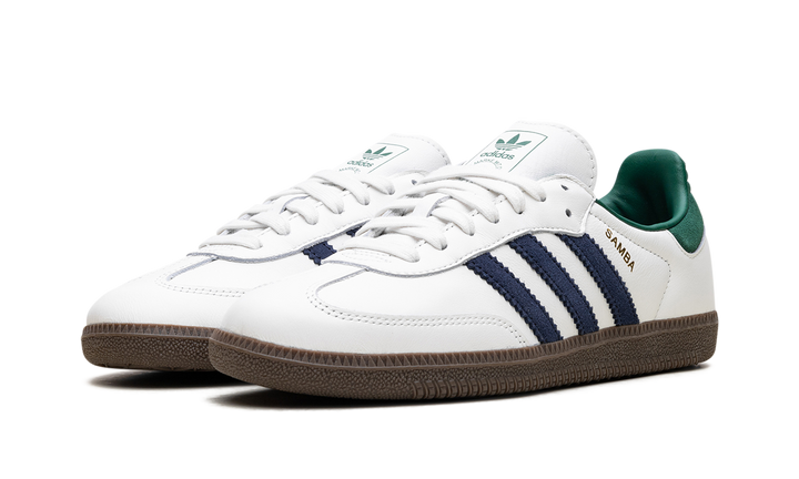 ADIDAS SAMBA OG BLACK WHITE COLLEGIATE GREEN