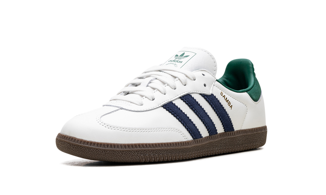ADIDAS SAMBA OG BLACK WHITE COLLEGIATE GREEN