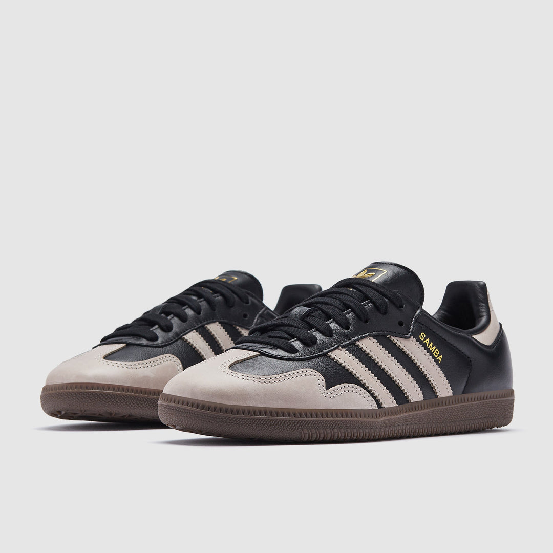 ADIDAS SAMBA OG BLACK WONDER BEIGE (WOMEN'S)