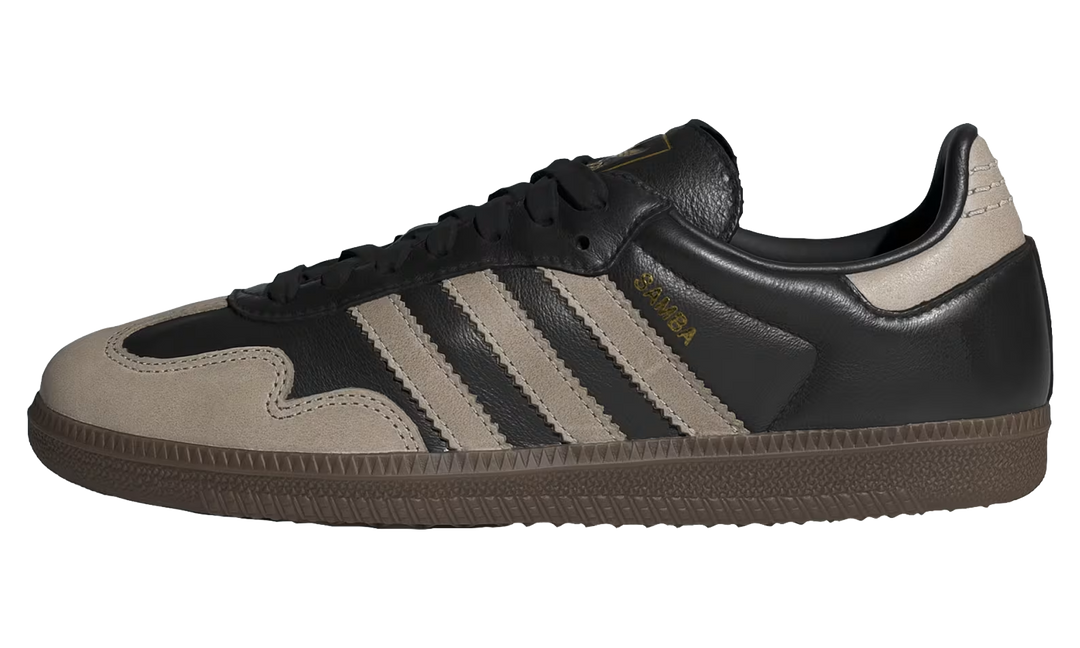 ADIDAS SAMBA OG BLACK WONDER BEIGE (WOMEN&