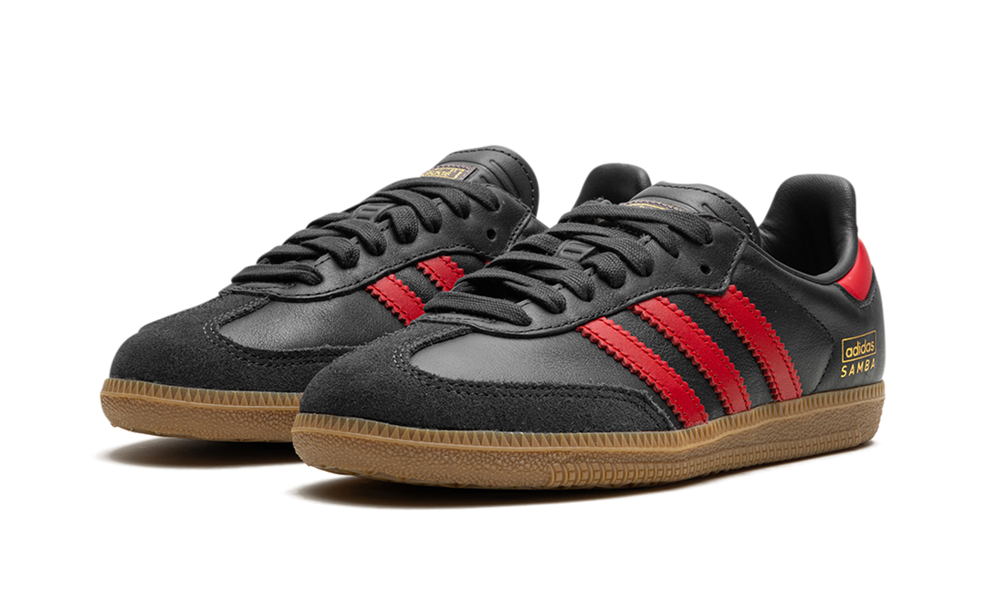 ADIDAS SAMBA OG CARBON BETTER SCARLET