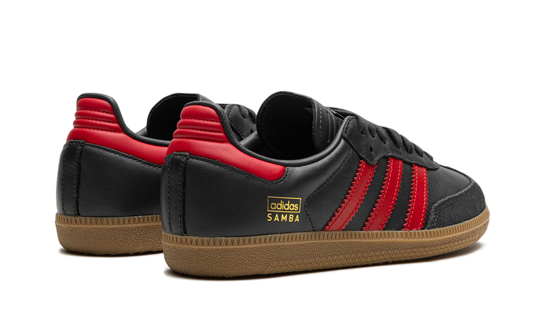 ADIDAS SAMBA OG CARBON BETTER SCARLET