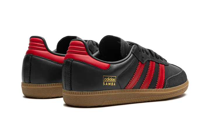 ADIDAS SAMBA OG CARBON BETTER SCARLET