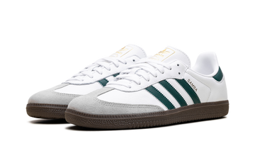 ADIDAS SAMBA OG CLOUD WHITE COLLEGIATE GREEN — Stock