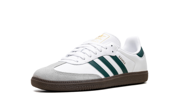 ADIDAS SAMBA OG CLOUD WHITE COLLEGIATE GREEN — Stock