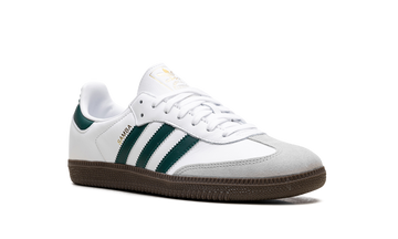 ADIDAS SAMBA OG CLOUD WHITE COLLEGIATE GREEN — Stock