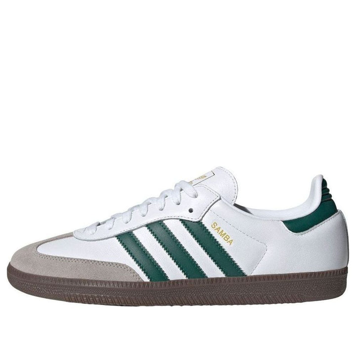 ADIDAS SAMBA OG CLOUD WHITE COLLEGIATE GREEN