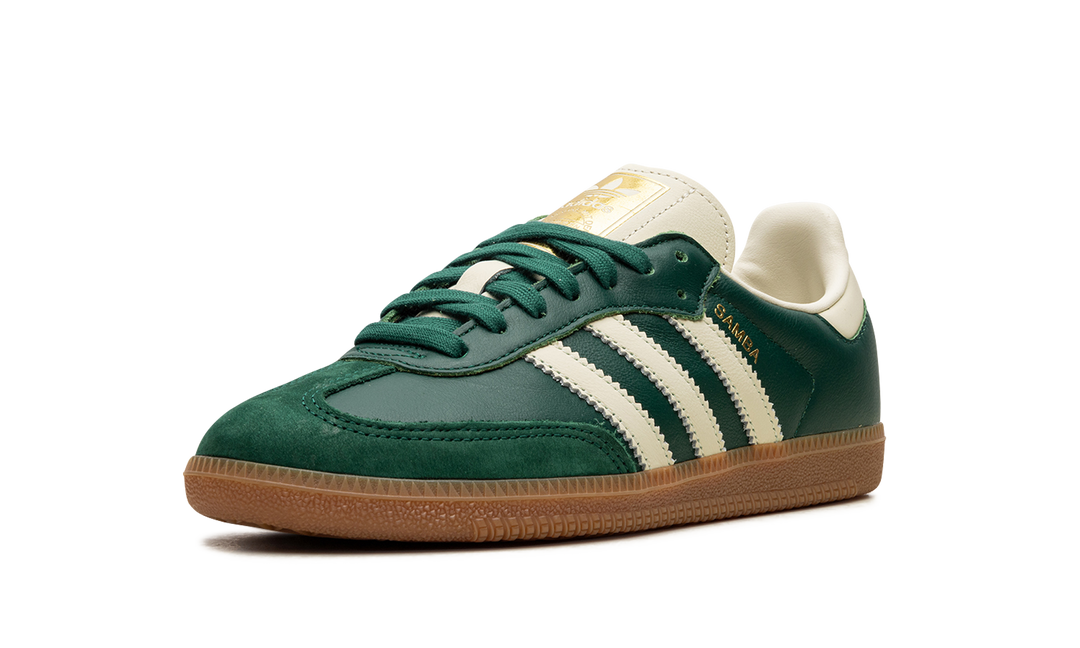ADIDAS SAMBA OG COLLEGIATE GREEN CREAM WHITE