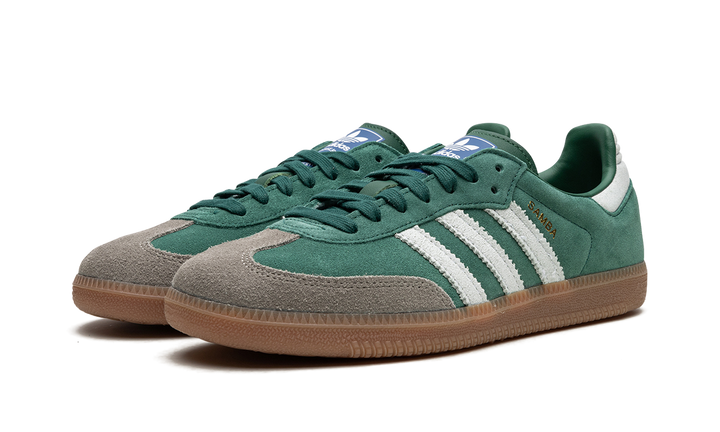 ADIDAS SAMBA OG COLLEGIATE GREEN GUM GREY TOE