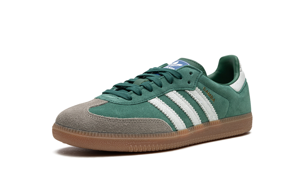 ADIDAS SAMBA OG COLLEGIATE GREEN GUM GREY TOE
