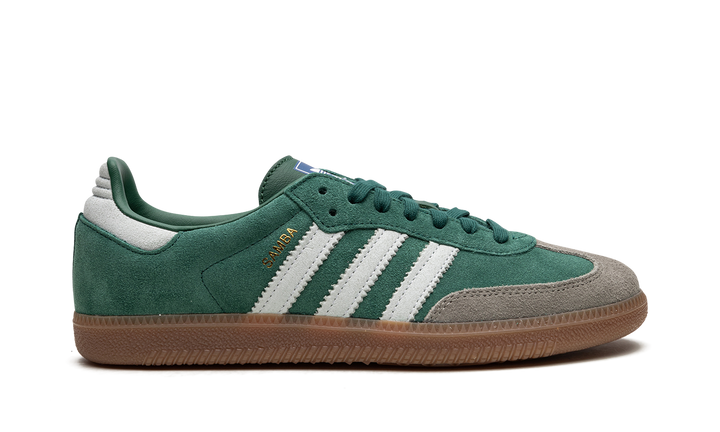ADIDAS SAMBA OG COLLEGIATE GREEN GUM GREY TOE