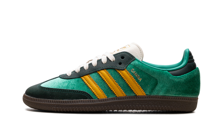 ADIDAS SAMBA OG COURT GREEN PRELOVED YELLOW WOMENS
