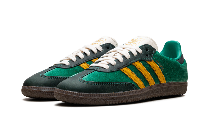ADIDAS SAMBA OG COURT GREEN PRELOVED YELLOW WOMENS