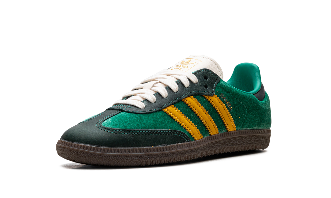 ADIDAS SAMBA OG COURT GREEN PRELOVED YELLOW WOMENS