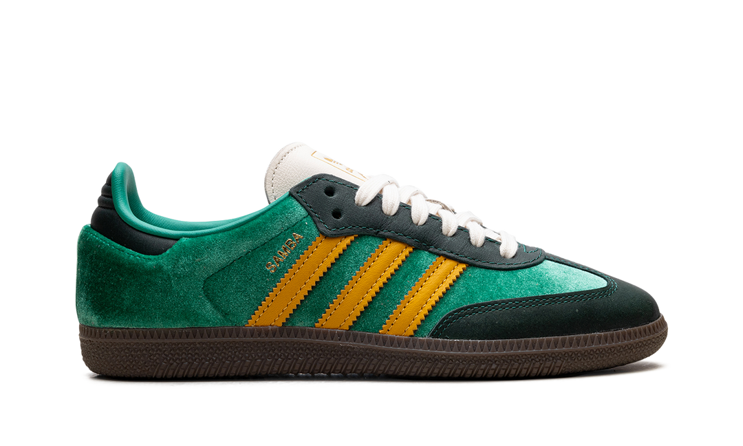 ADIDAS SAMBA OG COURT GREEN PRELOVED YELLOW WOMENS