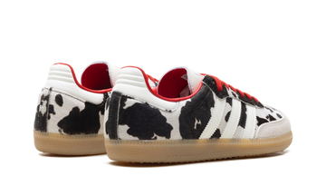 ADIDAS SAMBA OG COW PRINT AURORA COFFEE (WOMEN'S) — Stock