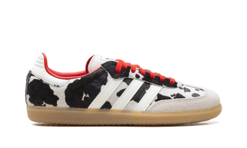 ADIDAS SAMBA OG COW PRINT AURORA COFFEE (WOMEN'S) — Stock