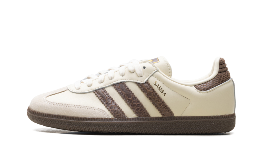 ADIDAS SAMBA OG CREAM EARTH STRATA MAROON (WOMEN&