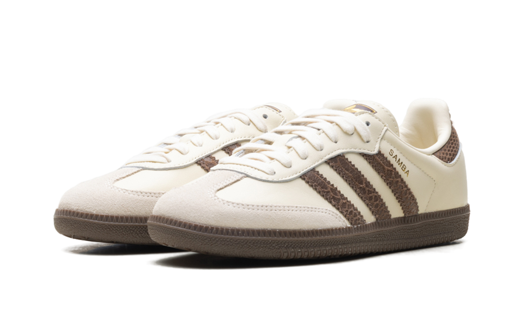 ADIDAS SAMBA OG CREAM EARTH STRATA MAROON (WOMEN&