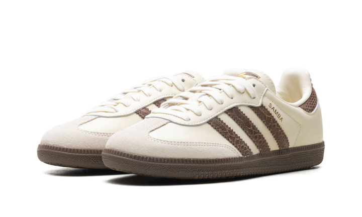 ADIDAS SAMBA OG CREAM EARTH STRATA MAROON (WOMEN&