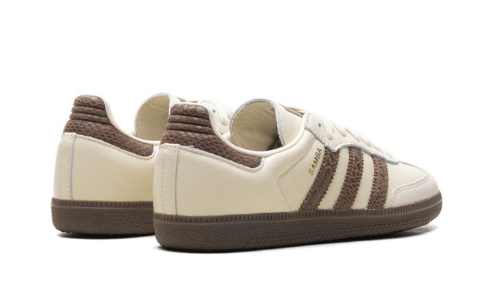 ADIDAS SAMBA OG CREAM EARTH STRATA MAROON (WOMEN&