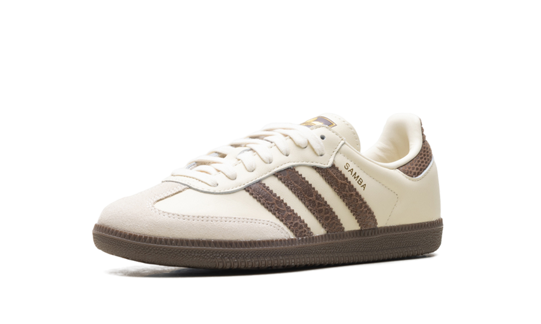 ADIDAS SAMBA OG CREAM EARTH STRATA MAROON (WOMEN&