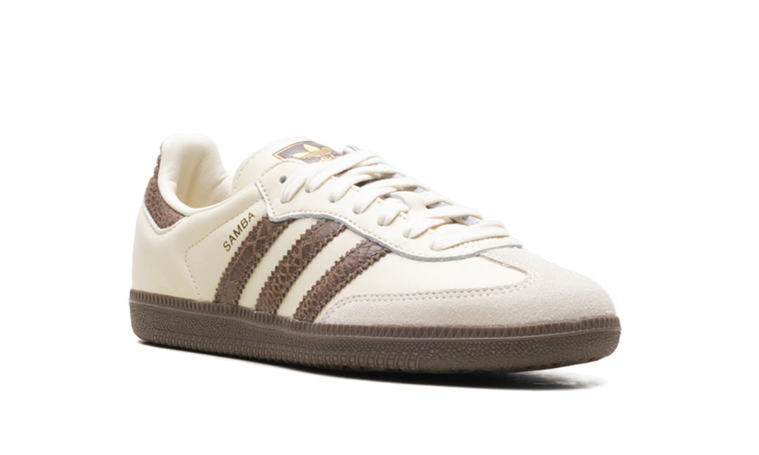 ADIDAS SAMBA OG CREAM EARTH STRATA MAROON (WOMEN&
