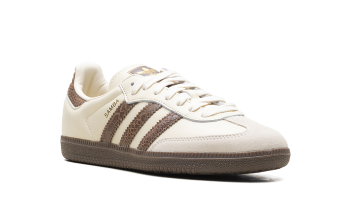 ADIDAS SAMBA OG CREAM EARTH STRATA MAROON (WOMEN&