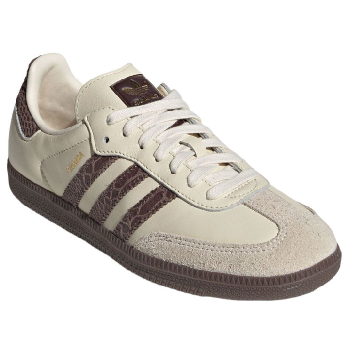 ADIDAS SAMBA OG CREAM EARTH STRATA MAROON (WOMEN&