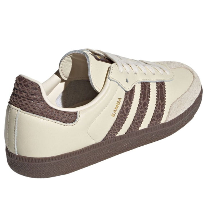 ADIDAS SAMBA OG CREAM EARTH STRATA MAROON (WOMEN&