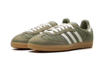 ADIDAS SAMBA OG CROCHET PACK ORBIT GREEN (WOMEN'S) — Stock