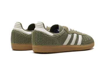 ADIDAS SAMBA OG CROCHET PACK ORBIT GREEN (WOMEN'S) — Stock