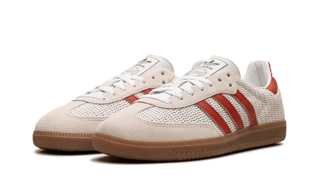 ADIDAS SAMBA OG CRYSTAL WHITE PRELOVED RED