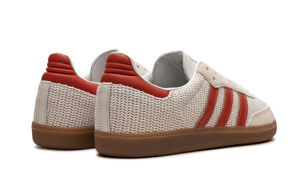 ADIDAS SAMBA OG CRYSTAL WHITE PRELOVED RED