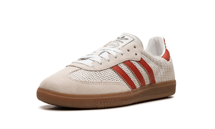 ADIDAS SAMBA OG CRYSTAL WHITE PRELOVED RED
