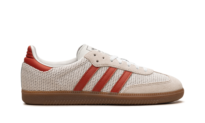 ADIDAS SAMBA OG CRYSTAL WHITE PRELOVED RED