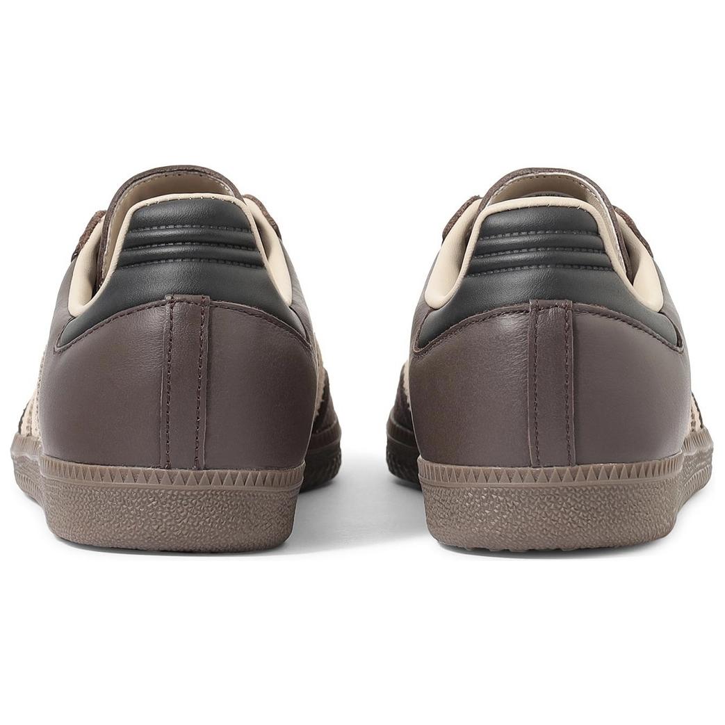 ADIDAS SAMBA OG DARK BROWN BEIGE GUM