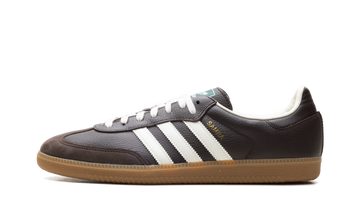 ADIDAS SAMBA OG DARK BROWN OFF WHITE GUM — Stock