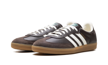 ADIDAS SAMBA OG DARK BROWN OFF WHITE GUM — Stock